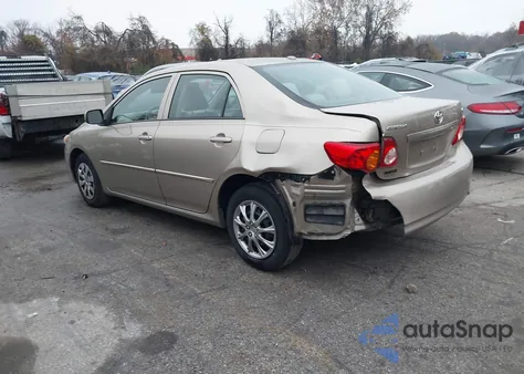 2010 Toyota Corolla Le из США, поврежденный, VIN 2T1BU4EE9AC527356